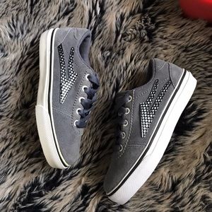 Lakai Kids Manchester in Grey Suede